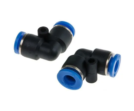 63-5177-92　RS PRO Pneumatic Elbow Tube-to-Tube Adapter Push In 6 mm to Push In 6 mm　916-0883