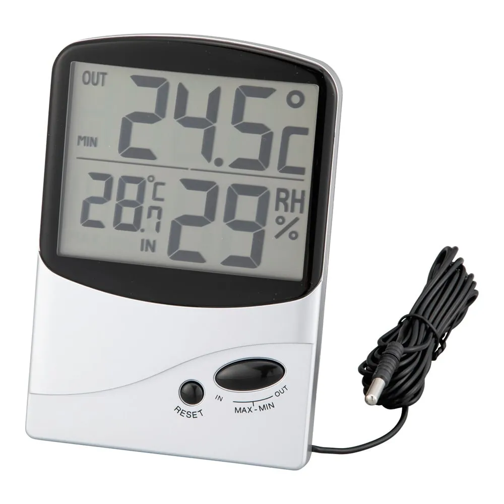 4-3725-01　Thermo-hygrometer (Large Screen Type)　986H