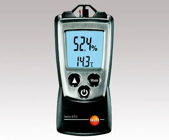 1-6444-01-56　Portable Thermo-Hygrometer with English Calibration Certificate　testo610