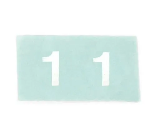 61-7397-03　Character Seal 1 White 10mm　CL10W-1