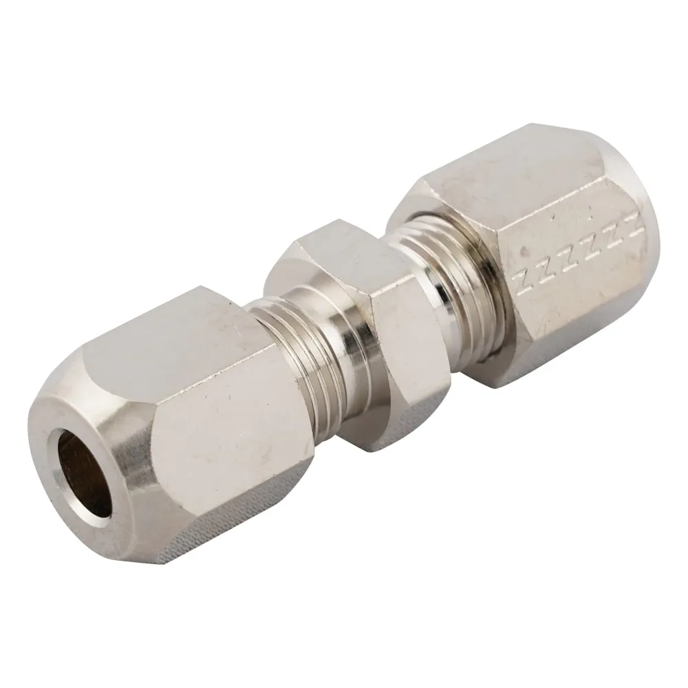 3-8897-01　Ring Type Copper Pipe Fitting Flared Union φ6mm　IVL-FC-4100-BS