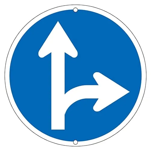 61-3392-65　Road Sign Road 311-A Right　133152