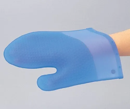 1-4918-01　Silicone Rubber Oven Mitten (Both Sides Emboss Processing) Short　OM-01