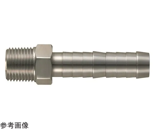 65-0879-02　Toyo Hose Exclusive Joint Applicable Hose 9 mm Joint standards R 3/8　FJN-9-R38