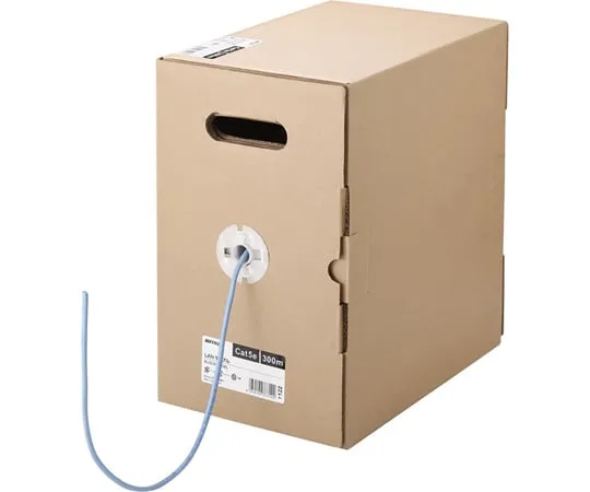 65-3404-98　［Discontinued］Cat5e LAN Cable 300 m Stranded Blue　BL5EW3000BL