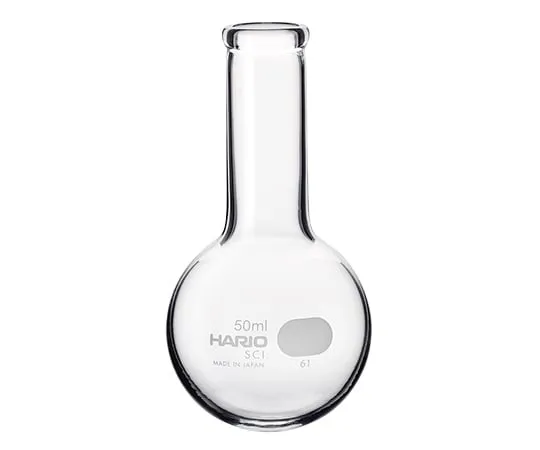 1-8413-21　Round-Bottom Flask 50 mL, 36 pcs　MF-50