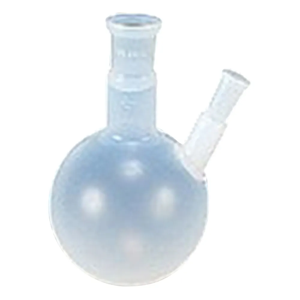 1-6665-01　PFA Round-Bottom Flask 2 Necks 500mL