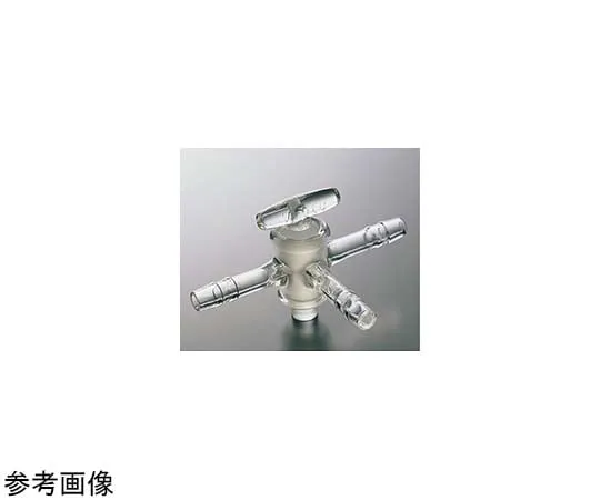 65-6841-37　Three-Way Cock (with Rubber Stopper) φ6 15/35　2004-01