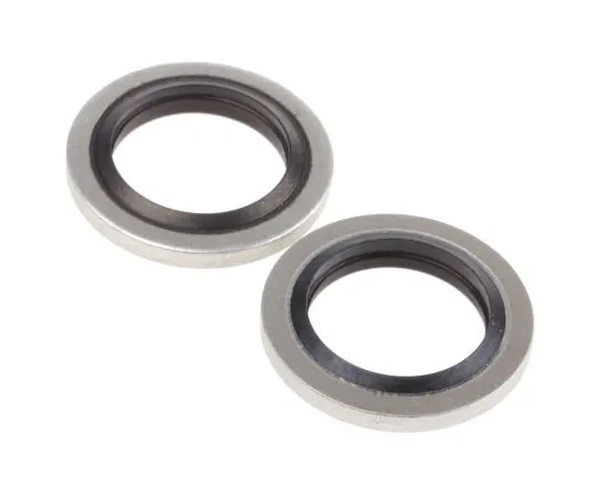 63-4651-71　RS PRO Nitrile Rubber SealBonded Seal, 10.7mm Bore, 16mm Outer Diameter　689-524