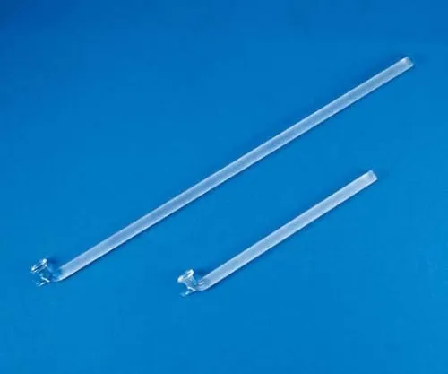 61-4387-86　Glass Stirring Rod with Sliding 150mm Straight　F-4001-03