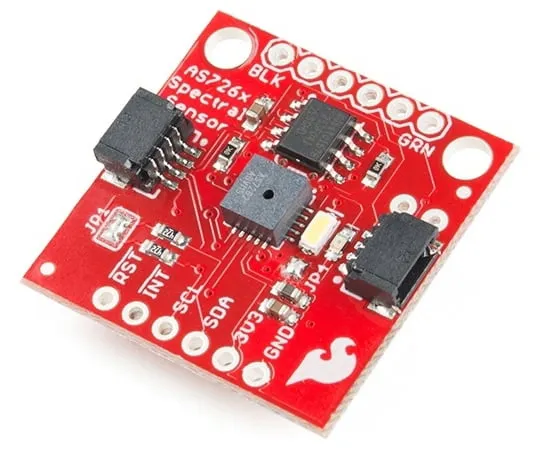 67-0426-67　SparkFun Spectral Sensor Breakout - AS7262 Visible (Qwiic)　SEN-14347