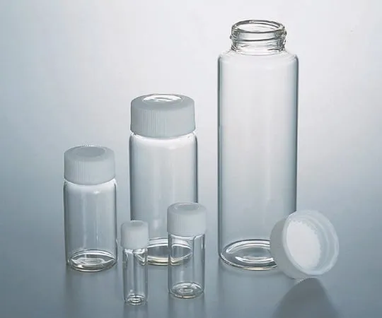 5-098-77　Screw Tube Bottle 20 mL Transparent (Case Sold) 50 Pieces　No.5