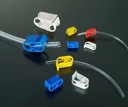 61-0478-46　Colorful Tube Clamp S Maximum 4mm Blue　HR340SB