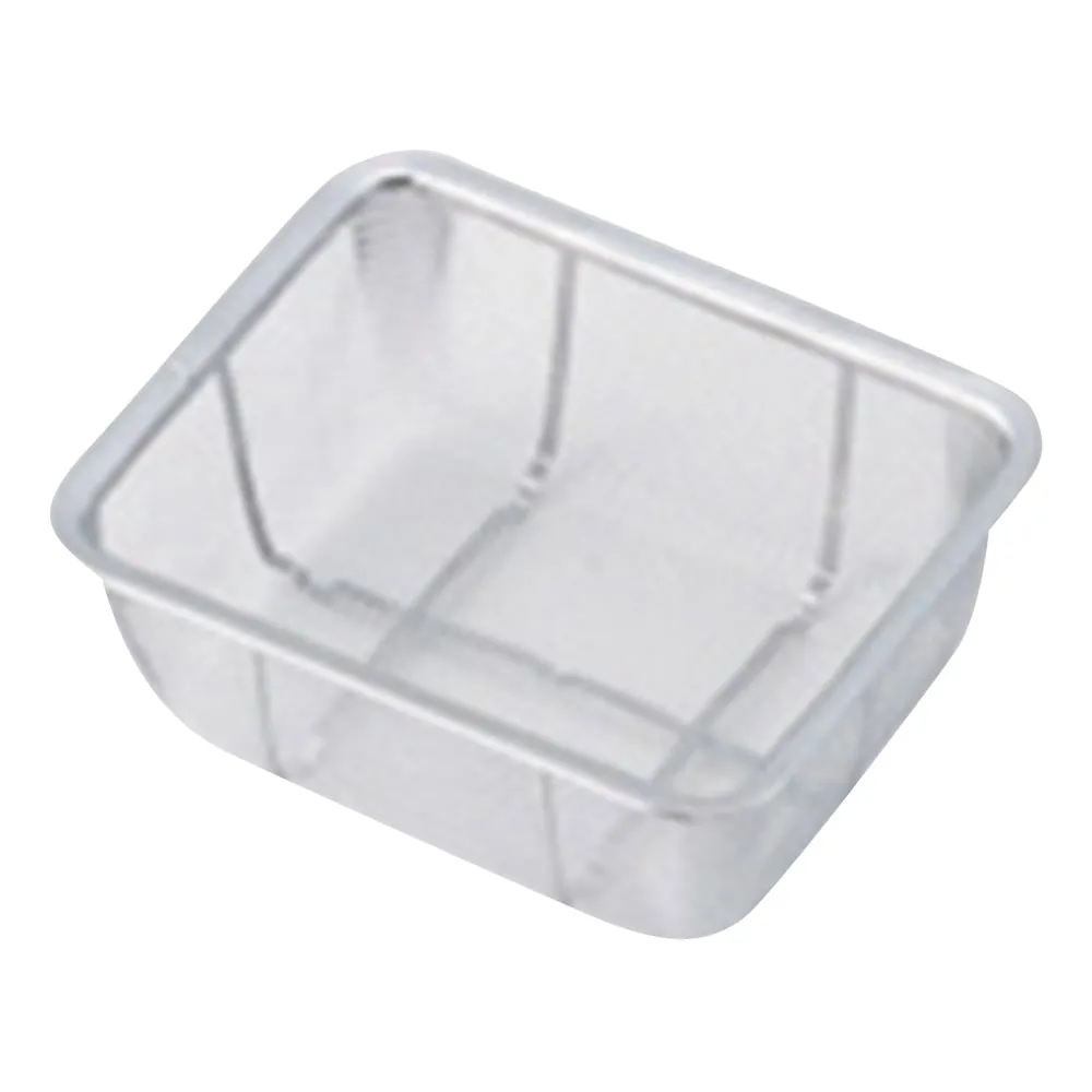 7-4002-01　ULTRADEEP SQUARE BASKET, Stainless Steel Cabinet　-