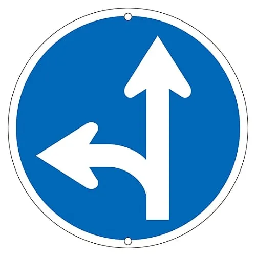 61-3392-64　Road Sign Road 311-A Left　133151