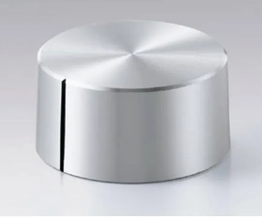 63-3085-27　Knob for PHI. 30 Silver (Aluminum) Shaft Diameter PHI.6　K-5475-L