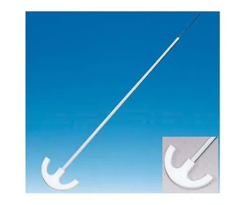 61-4391-03　PTFE Anchor Type Stirring Rod Upper Stainless Steel 8φ * 450L　F-4102-01