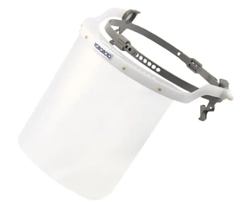 61-0180-53　Preventing Disaster Face Shield 215 x 280 x 2 Transparent　YF-410