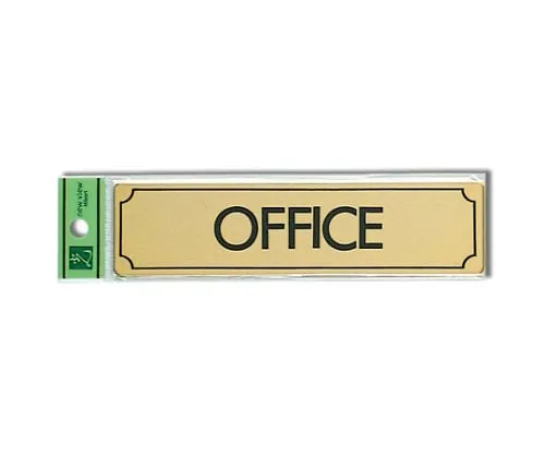 61-7411-75　OFFICE 160mm x 40mm x 1mm Gold　LG170-9