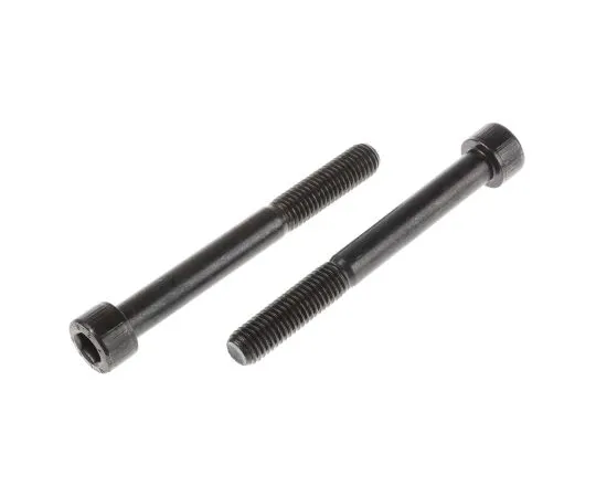 63-4598-87　RS PRO M10 x 90mm Hex Socket Cap Screw Black, Self-Colour Steel　275-147