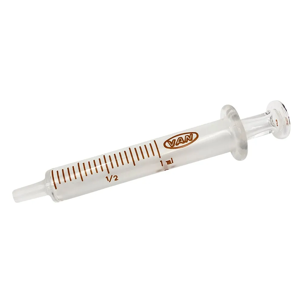 2-5636-01　White Hard Injection Syringe 1mL　02563601