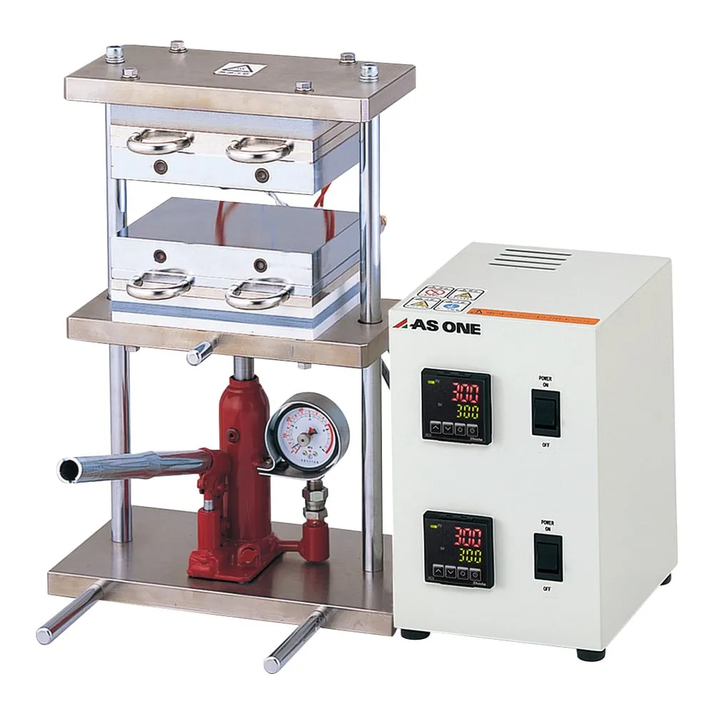 2-8157-11　Small Heat Press Machine (With Cooling Function) 0 - 1T　HC300-01