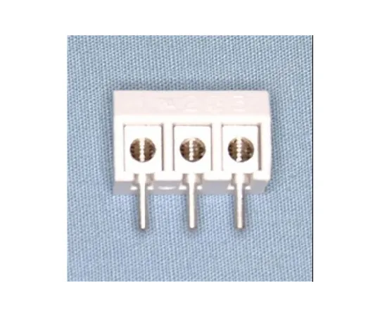 63-3159-94　Screw Terminal Strip Vertical 125 V -6 A 3 Pole for Printed Circuit Boards　ML-35-A-3P