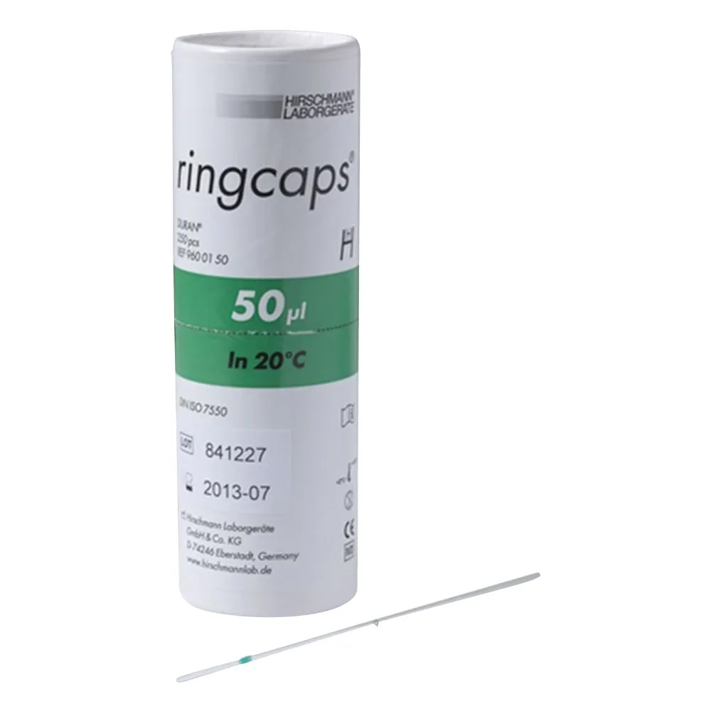 2-454-07　Ring Caps 50μL 1 Scale 250 Pieces