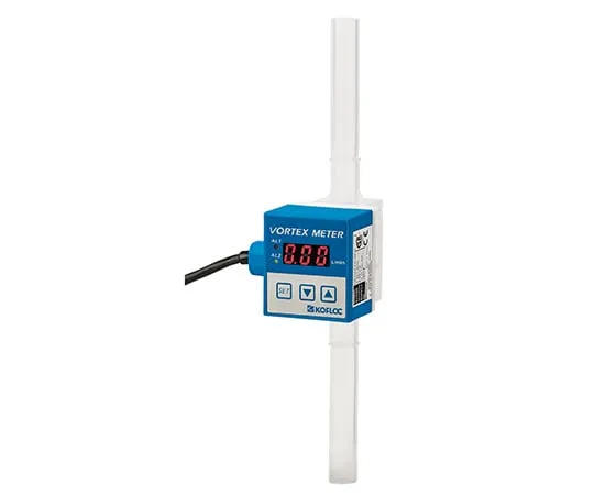 61-9948-70　Small Karman Vortex Flow Meter with Indicator (Teflon) 10 - 100L/Min　FM3104-PD-XP/K