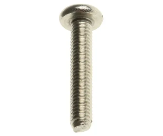 63-4639-57　RS PRO, M3 Pan Head, 16mm Stainless Steel Slot A2 304 Plain　526-978