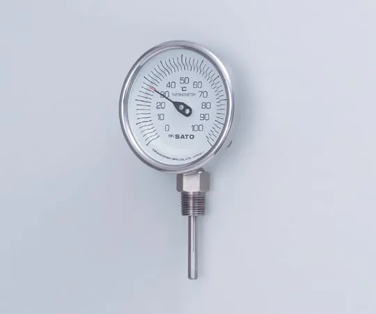 2-1339-01-56　Bimetal Thermometer 50 with English Calibration Certificate　BM-S-90S