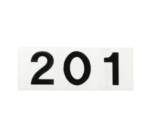 61-7392-46　Character Seal Black 201　CL176-201