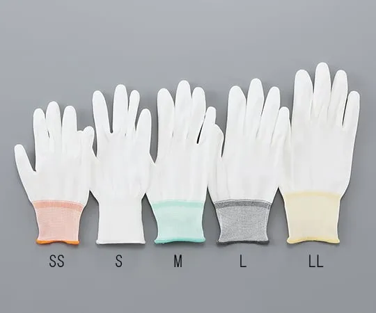3-7378-03　ASPURE PU Cool Gloves Palm High Grip M 10 Pairs/Bag　-