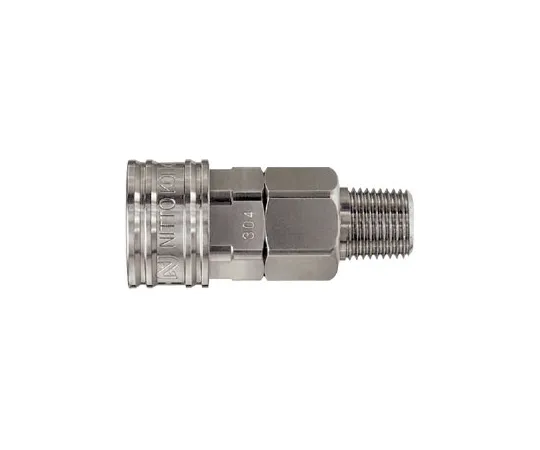 65-9010-51　Compact Coupler Screw Size Rc1/8 Stainless Steel Socket　CO-1SMSUS304EPDM
