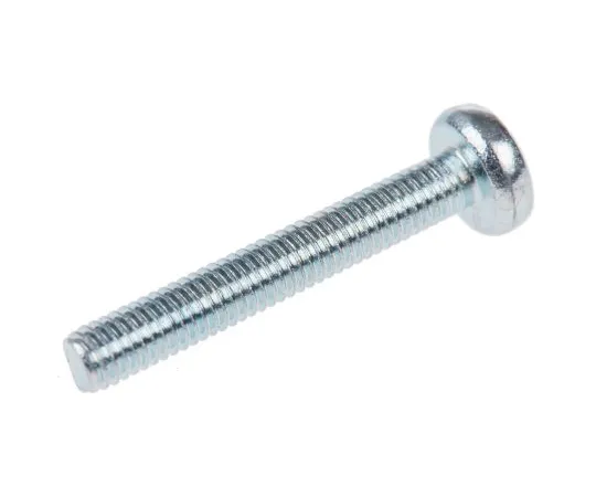 63-4647-37　RS PRO, M3 Pan Head, 20mm Steel Pozidriv Bright Zinc Plated　560-625