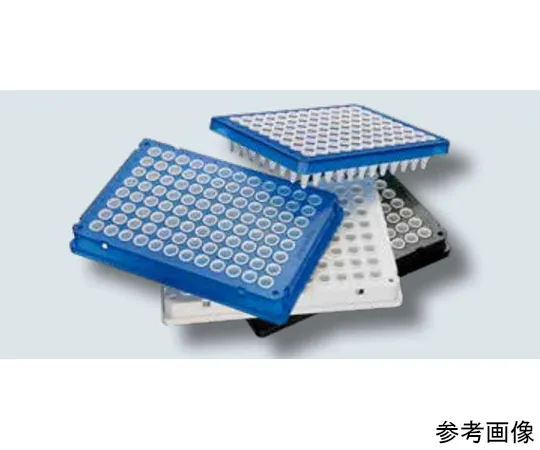 61-0169-62　Twin Clear Time PCR Plate 96 Skirt Blue　0030 132.505