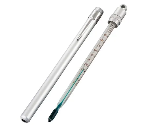 4-2047-01　Pen Type bar thermometer Enviro-Safe -10 to + 110 ° C　30617-812