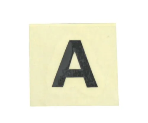 61-7397-91　Character Seal Black A 15mm　CL15B-A