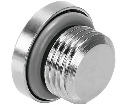 63-4682-36　Festo Nickel Plated Brass G 1/2 Blanking Plug , Chemical Resistant , Food Grade　NPQH-BK-G12