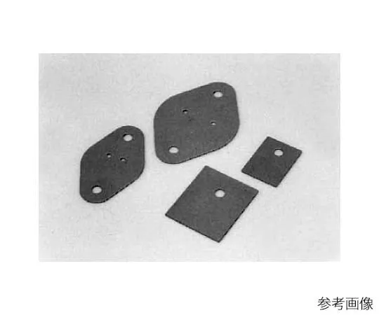63-3121-10　Heat radiation sheet 13 x 18 +/- 0.5 mm square Small (100 sheets)　CW3