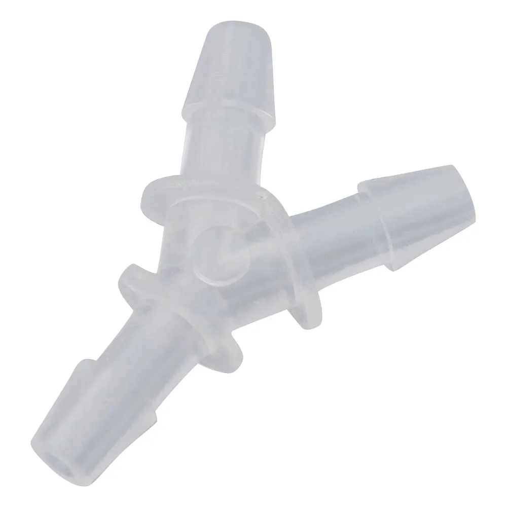 4-2747-27　Tube Connector (For Soft Tubes) Y-Type Same Diameter ID 0.8 -1.5　EBYC16