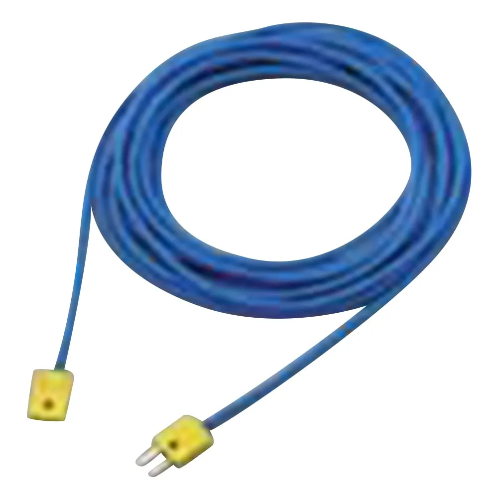 1-592-09　Extension Cord 10m For Thermometer Probe (K Thermocouple)　2459-22