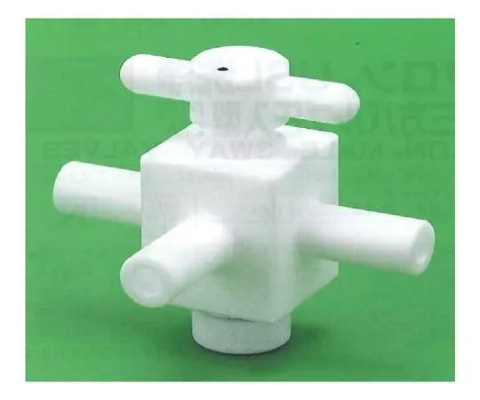 62-7084-34　USL-PTFE 3-Way Cock (For tubing Pressing) 6φ 00U-170-01N　00U-170-01N