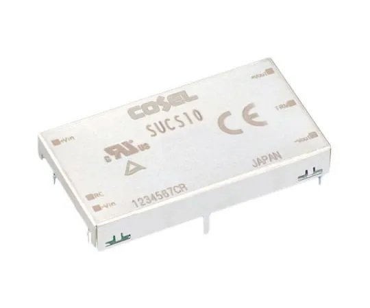 63-4139-91　Cosel 10W Isolated DC-DC Converter Through Hole, Voltage in 36 → 76 V dc, Voltage out 5V dc　SUCS104805C