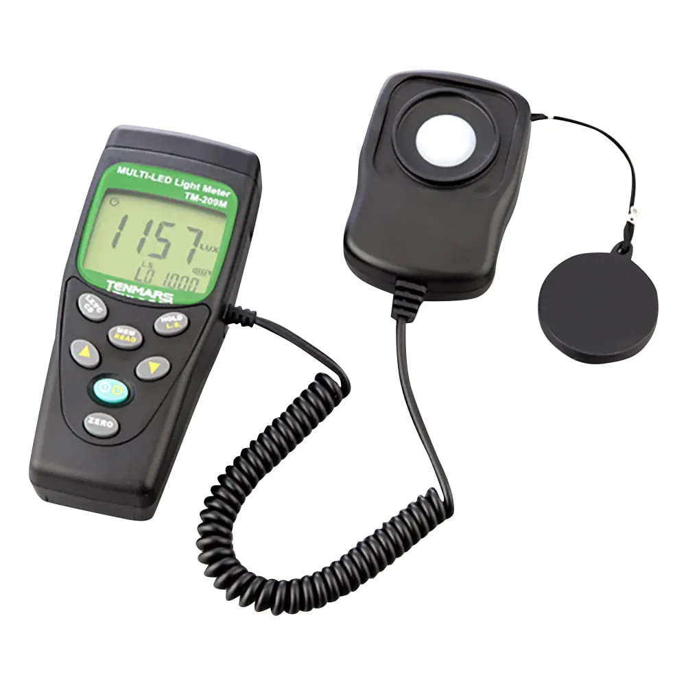 1-1633-02-24　Illumination Meter/LED Meter with JCSS Calibration Certaificate　TM-209M