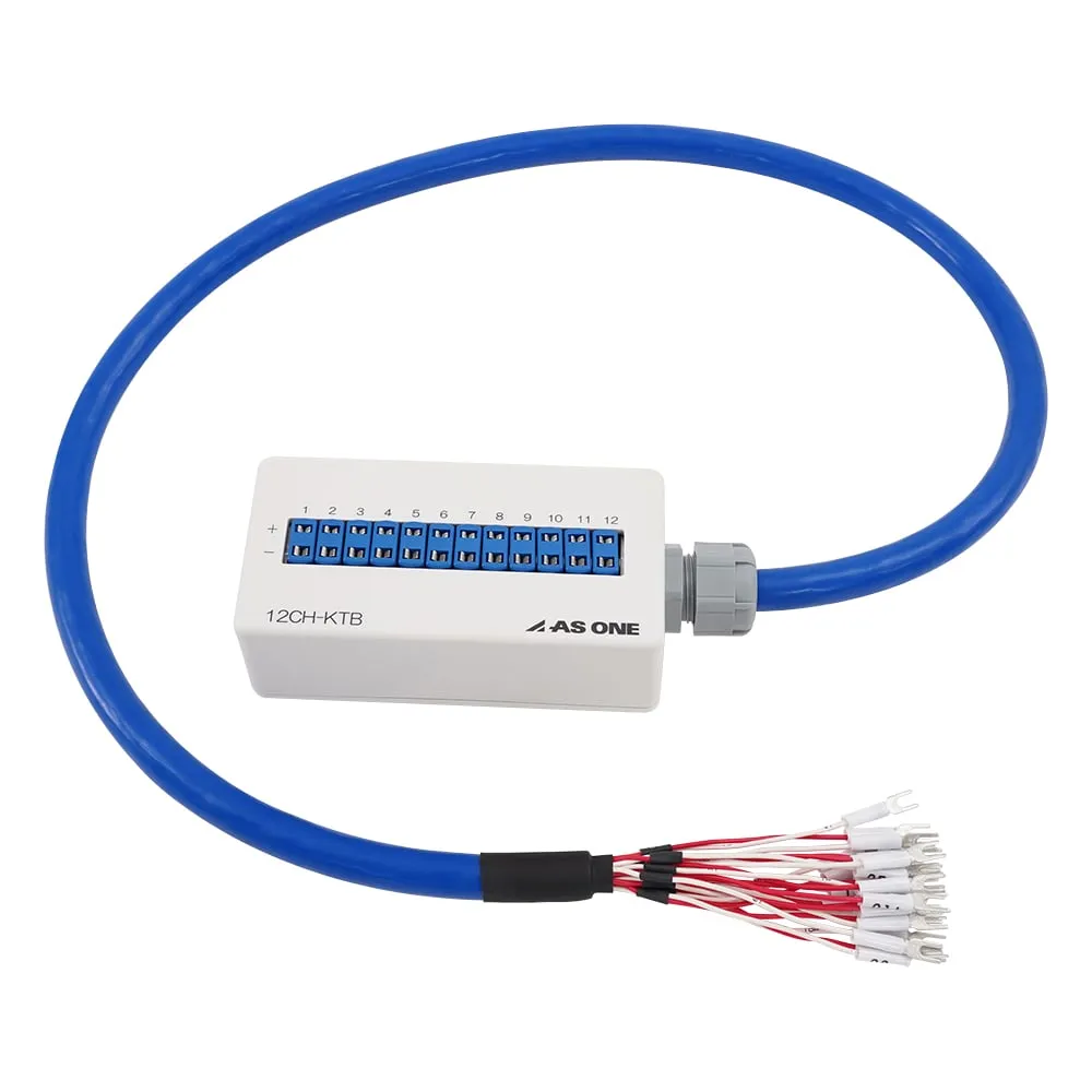 4-1733-01　K Thermocouple Conversion Relay BOX (12 CH) Approx . 130 x 65 x 52 mm　12CH-KTB