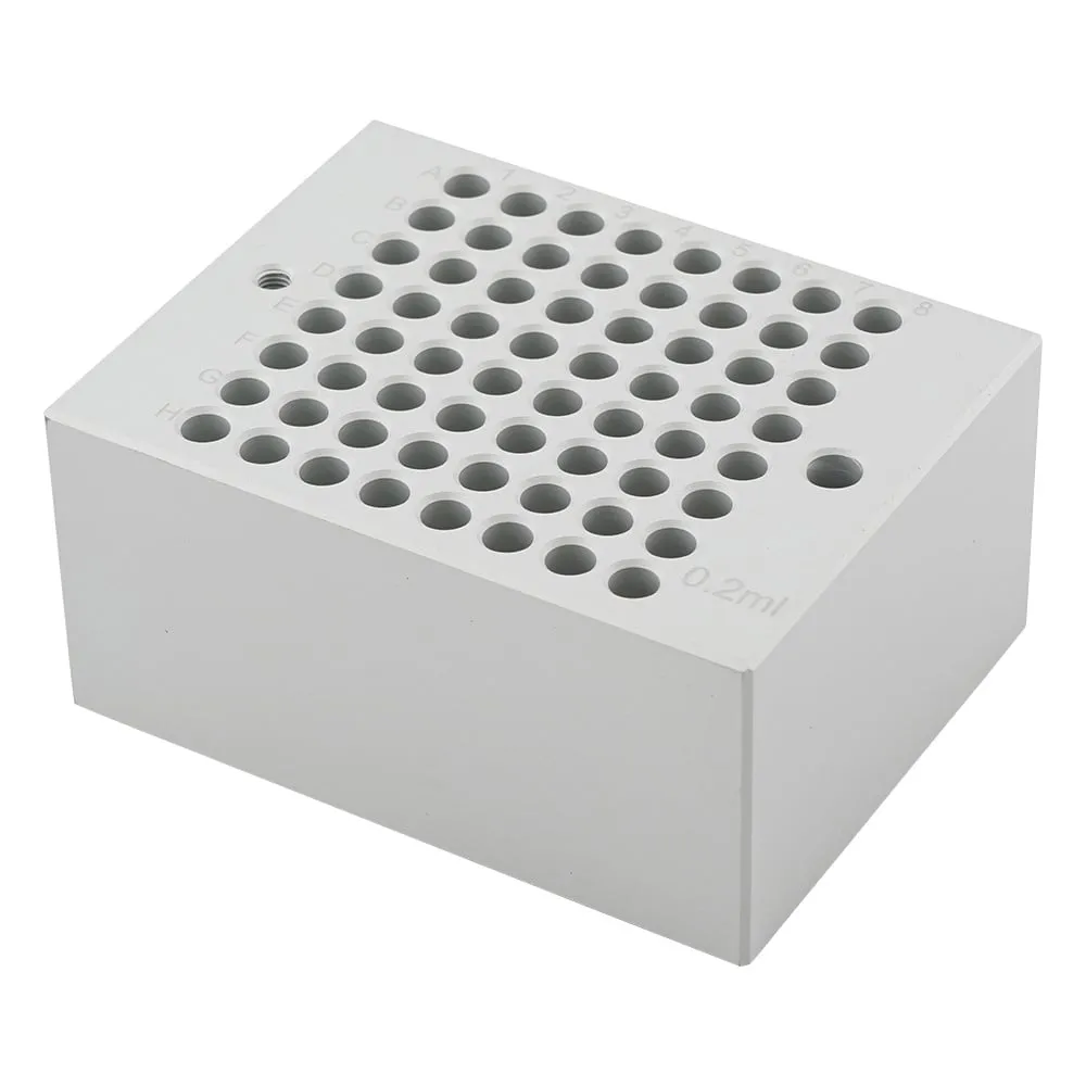 2-9500-11　Block 0.2mL PCR Tube for 64 Tubes, for Dry Bath　MD-B0.2