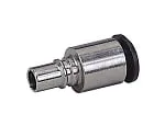 61-7652-98　Light Coupling E3 Series Plug Straight One Touch Fitting Type φ4　CPPE3-4