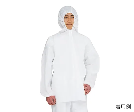 3-8707-02　AS TOOL Separate Disposable Wear Jumper (Hooded) M