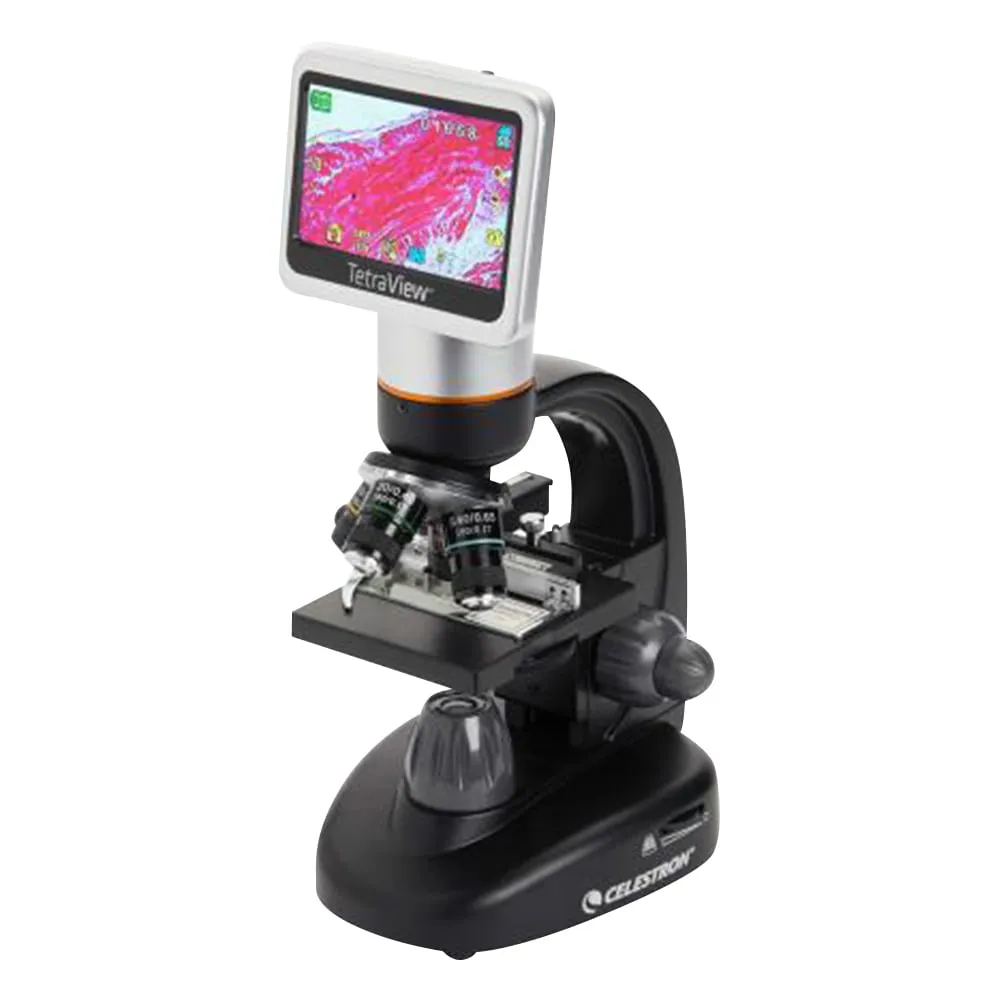 2-6681-12　Digital　microscope with LCD monitor CE44347